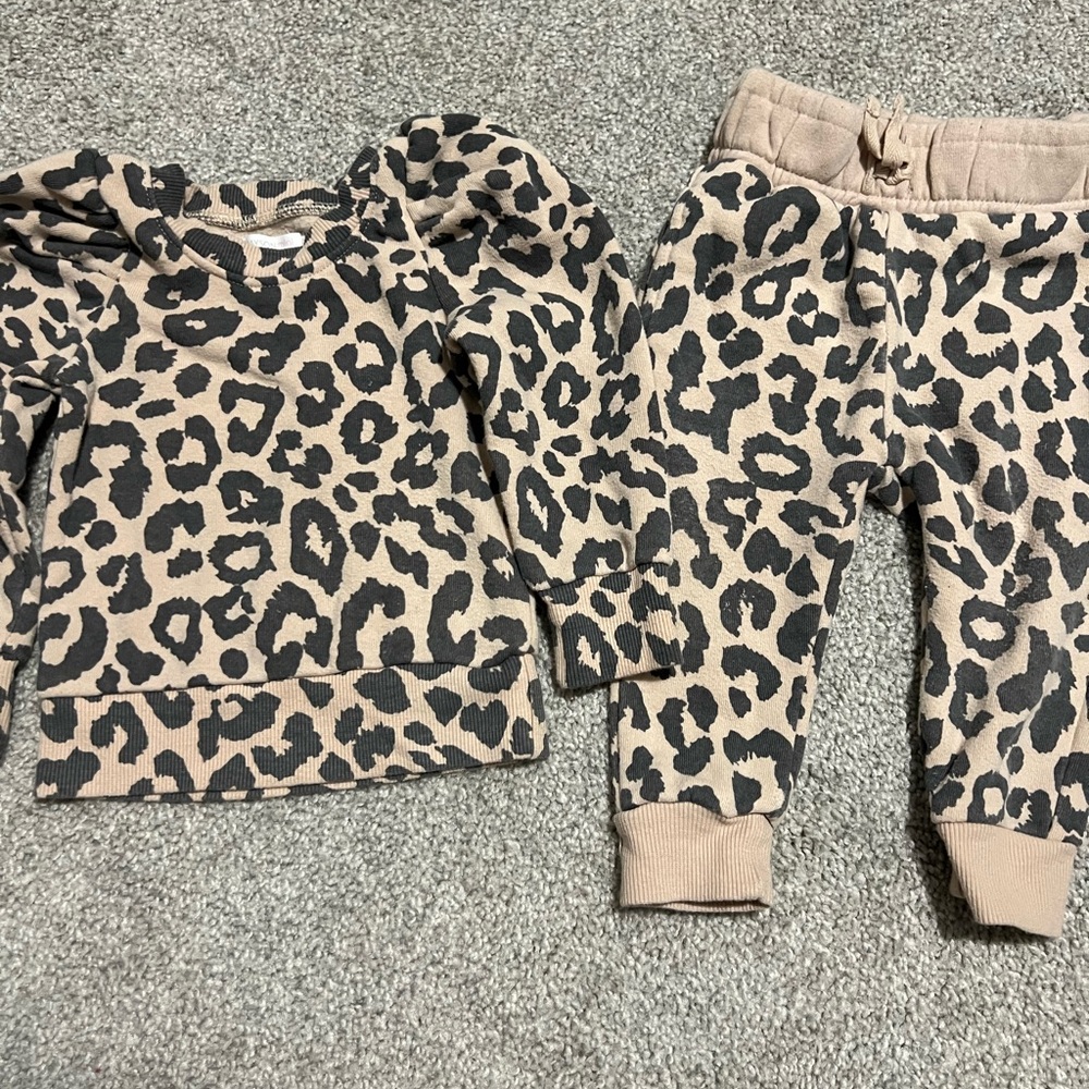 12 Month Leopard Set
